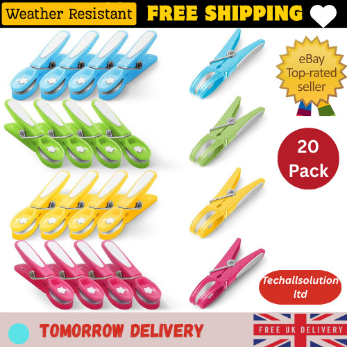 Heavy duty clothes pegs - heavy,