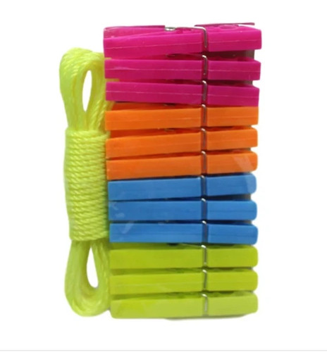 Clothes pegs pack - clothes, with