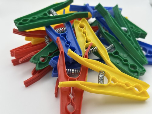 Jumbo clothes pegs - 48-96, pk