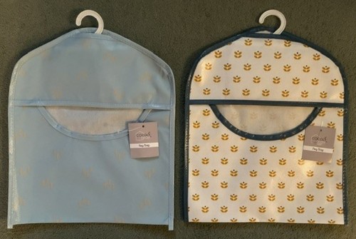 Hanging peg bag - hanging, with