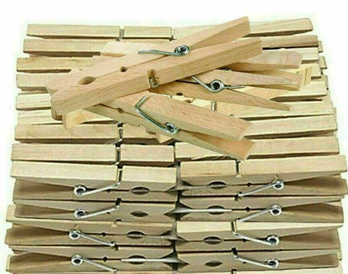 Wooden clothes pegs washing - wooden,