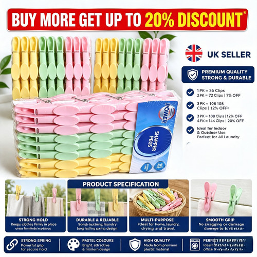 Strong clothes pegs - clothes, 36