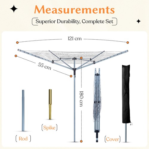 Rotary airer cloth - rotary,