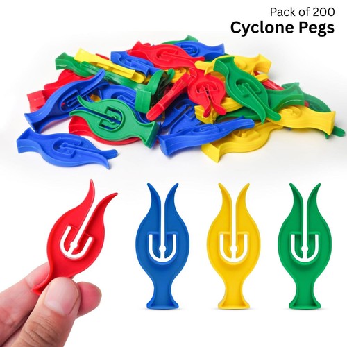 200 clothes pegs heavy - heavy, duty