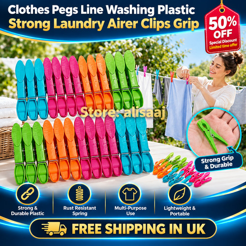 Clothes pegs line washing - line,
