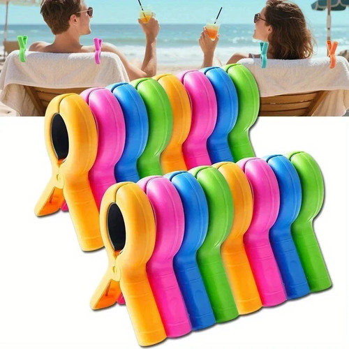 Beach towel pegs clips - pegs,